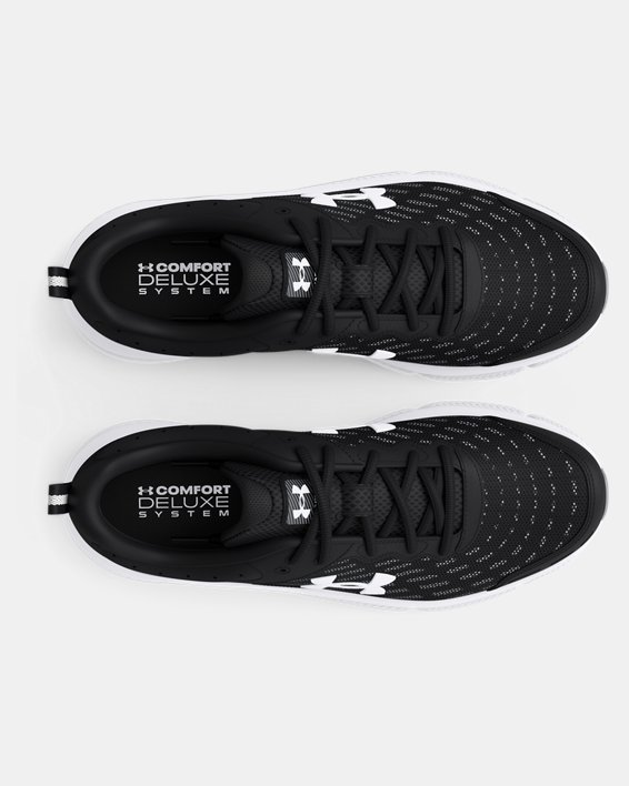 Men's UA Charged Assert 10 Running Shoes, Black, pdpMainDesktop image number 2
